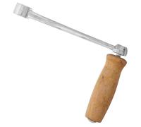 Toyvian Picadora de Carne Manual Mango de Manivela de Madera Cómodo, Accesorio para Molinillo de Alimentos Multifuncional, Herramienta Resistente para Cocina Doméstica, Adecuado para