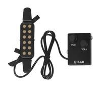 Toyvian Pickup De Sonido Para Guitarra Acústica Accesorio De Guitarra Folklórica Instalación Rápida Sin Taladros Micrófono Integrado Para Actuaciones y Prácticas