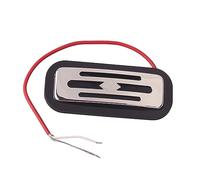 Toyvian Pickups Humbucker De Metal Negro Para Guitarra Diseño De Marco Negro Instalación Fácil