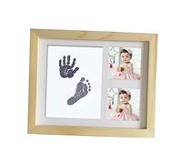 Toyvian Picture Frames Marcos De Fotos De Bebe Marco De Huella Infantil De Madera Bebé Envío Directo Recuerdo