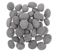 Toyvian Piedras de Lava Natural para Sauna, 1,5kg, Guijarros | Roca Volcánica Porosa, Resiste Grietas y Polvo, Recambio por Lotes para Hogar y Pequeñas Instalaciones