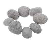 Toyvian Piedras Volcánicas para Sauna 1,5kg de Guijarros, Uso | Resiste el Polvo, Distribución Térmica Uniforme, para Calentadores de Madera y Espacios Domésticos o Comerciales
