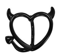 Toyvian Piercing para Ombligo de Aleación de Cobre Diseño Corazón y Figura Fantasmal Barra Invisible Joyería Corporal para Mujeres Embarazadas y Uso Diario Accesorio Ligero y Cómodo