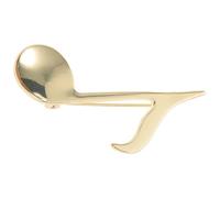 Toyvian Pin de Solapa Nota Musical en Aleación de Zinc, Accesorio para Hombres y Mujeres, Adecuado para Chaquetas y Bolsos en Festivales y Encuentros Musicales