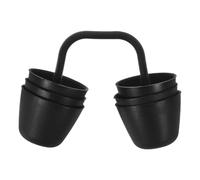 Toyvian Pinza Nasal de Silicona Suave Negra para Natación Adultos Tapón Nasal Antideslizante 12-14 Mm para Entrenamiento en Piscina y Deportes Acuáticos