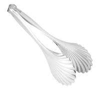 Toyvian Pinzas de Cocina de Acero Inoxidable Multifunción, 23 Cm, para Servir Alitas de Pollo, Carne, Pan y Barbacoas, Orificios para Drenaje, Utensilios para Hogar, Restaurante y Fiesta