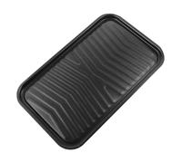 Toyvian Placa de Barbacoa Antiadherente de Acero Grueso Resistente para Asar Pescado y Carne Parrilla Exterior Fácil de Limpiar y Transportar