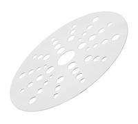 Toyvian Placa de Conducción de Calor Redonda 23 Cm de Acero Inoxidable para Cocina, Accesorio para Estufa de Gas E Inducción, Lámina Auxiliar para Ollas y Sartenes