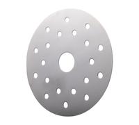 Toyvian Placa Difusora Calor Inoxidable para Cocina Conductor Térmico Rápido y Uniforme Protector para Batería Cocina y Estufas Inducción Accesorio Práctico y Seguro para Uso Alimentario