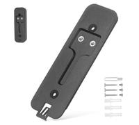 Toyvian Placa trasera del timbre Blink diseño sencillo para reparación doméstica accesorio plástico negro fácil instalación