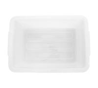 Toyvian Plástico Blanco sin Tapa Bandeja Rectangular para Laboratorio | Uso en Biología E Investigación Experimental, Superficie Lisa, Organización Optimizada y Flujo de Trabajo