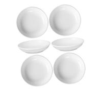 Toyvian Plato de Cerámica para Calentar Cera, 6 Piezas Repuesto Redondo 4 Pulgadas, Accesorio para Quemador de Fragancias en Ambiente Doméstico y Oficina