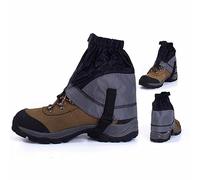 Toyvian Polainas Impermeables para Senderismo al Aire Nylon y Transpirable con Cordón Ajustable para Protección contra Arena Barro y Nieve para Tobillos Actividades Color Color Aleatorio