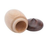 Toyvian Porta Palillos de Dientes de Negra Nogal Caja Decorativa para Hogar Diseño Simple y Elegante Altura para Cocina y Comedor