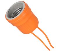 Toyvian Portalámparas E27 Cerámico para Lámpara de Calor de Reptiles y Cerdo, Soporte Resistente con Base de Cerámica para Ambientes Húmedos en Agricultura