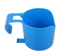 Toyvian Portavasos Redondo de Plástico Azul para Piscina Inflable, Ligero | Soporte Estable para Bebidas, Uso Exterior de Verano, Diseño Funcional Junto al Agua, Accesorio Práctico