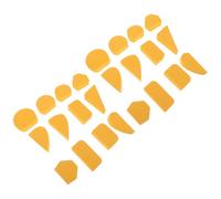 Toyvian Pottery Mug Handle Molds, 24pcs, Pottery Shaping Tools, Easy Adjustment for Different Clay Thicknesses, for Use Right After Wheel Throwing and Before Firing