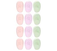 Toyvian Protectores Auditivos de Silicona Suaves para Peluquería 6 Pares Rosado Morado Claro Verde Claro E Impermeables Fundas para Tintes y Champú Accesorios Profesionales para
