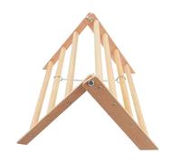 Toyvian Puesto de Madera para Pollos y Gallinas Estante de Equilibrio para Mascotas Pequeñas Juguete de Madera para Gallinas Interior del Corral Patio