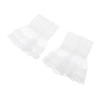 Toyvian Puños de Encaje para Muñecas Textura, Esposas Falsas para Disfraz, Accesorios de Moda para Eventos