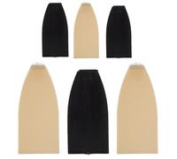 Toyvian Puntas de Plástico para Violín y Violonchelo 6 Piezas, Accesorios para Violín, Cojín Protector Caballo, Repuestos para Instrumentos de Cuerda, Reparación y Mantenimiento