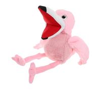 Toyvian Puppets De Mano De Flamenco De Peluche para Niño Niña Juguete Interactivo De Cuentacuentos Diseño De Animal Tierno para Relación Padres Hijos Suave y Seguro
