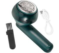 Toyvian Quitapelusas Eléctrico Portátil para Ropa Afeitadora USB Recargable Color Verde Oscuro Eliminador de Pelusas para Suéteres y Muebles Ligero y Práctico para Uso Doméstico
