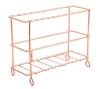 Toyvian Recipiente para Arena para Gatos con Estante De Almacenamiento Integrado: Base De Metal Resistente Que Evita Que La Arena Se Disperse - Recipiente para Arena para Mascotas De