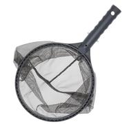 Toyvian Red de Limpieza para Piscinas Pequeñas Portátil para Hojas y Peces | Plástico y Poliéster, Color Negro, Filtro de Residuos Pequeños, Uso en Estanques y Acuarios