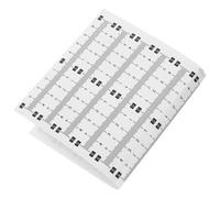 Toyvian Regla de medición multiusos, 21 pegatinas autoadhesivas, flexible e impermeable, escala clara, para montaje centrado y uso en banco de trabajo