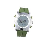 Toyvian Reloj Deportivo para Estudiantes Luz Nocturna, Alarma y Múltiples Funciones, Correa de Materiales Sintéticos Verde, Adecuado para Actividades Diarias