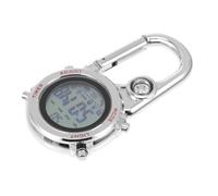 Toyvian Reloj para Senderismo Portátil con Hebilla De Metal Luminiscente Resistente y Clip para Camping y Actividades Al Aire