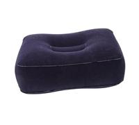 Toyvian Reposapiés Inflable Cómodo Almohada de Plegable Aviones y Aliviar Presión Sanguíneo Acampar