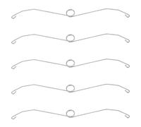 Toyvian Resorte de Acero para Extractor de Aire de Baño 236 Mm, Clip de Resorte para Ventilador de Ventilación, Juego de 5 Piezas para Reemplazo en Sistemas de Intercambio de Aire