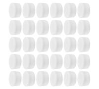 Toyvian Rodamientos Giratorios Tamaño 12x13/7mm 40 de Plástico Blanco Eje Giratorio Liso para Decoración de Uñas Accesorios para Manicura DIY y Joyería