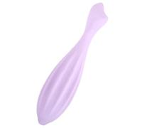 Toyvian Rodillo de Masaje Facial de Silicona Portátil para Mujeres, Herramienta de Masaje Cara Diseño Redondeado que Protege y Masajea el Tejido Cutáneo