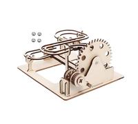 Toyvian Rompecabezas De Canicas De Madera 3D para Niños Pequeño Educativo Manual Ciencia Aprendizaje Kit De Construcción Marble Run