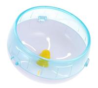 Toyvian Rueda Silenciosa para Hámster y Erizo de Plástico, Diseño Creativo y Simple para Ejercicio de Mascotas Pequeñas en Casa o Tienda de Mascotas