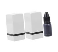 Toyvian Sello para Acordes de Guitarra Blanco para Principiantes, Kit de 2 Piezas de Plástico Tinta, Herramienta Cómoda para Practicar y Dominar Acordes