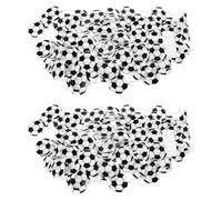 Toyvian Serpentinas Deportivas para Fiesta Temática de Fútbol, 2 Piezas, Cortinas de Fondo de 1x2 Metros, Decoraciones Colgantes de Pet para Cumpleaños y Eventos Deportivos