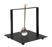 Toyvian Servilletero Cuadrado de Metal Negro para Mesa Dispensador de Servilletas de Papel Rústico Decoración Funcional para Cocina Restaurante y Hotel Soporte Compacto para Papel