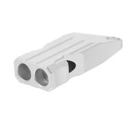 Toyvian Silbato de Emergencia de Aluminio para Actividades al Aire Silbato de Seguridad para Camping y Senderismo Diseño y Duradero con Llaverito para de y Entrenamiento de Mascotas