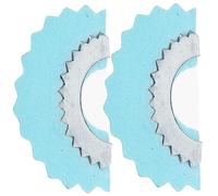 Toyvian Silbato Para Pájaros Metálico 2 Unidades Azul, Silbido De Llamada De Pájaro Para Practicar y Atraer Aves, Juguete Divertido Para Uso Exteriores y Actividades Al Aire Libre