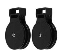 Toyvian Sistema de Poleas para Gimnasio 2 Piezas Polea para Cable de Fitness en Nylon Rodamientos Rueda para Levantamiento de Pesas Accesorio para Rehabilitación y Entrenamiento en