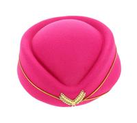 Toyvian Sombrero Mujer Fieltro Formal Gorra Air Hostess Elegante Disfraz Cosplay Cálido