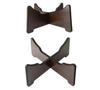 Toyvian Soporte de Batería Vacío para Instrumento de Lengua Soporte de Suelo Almohadilla Desmontable para Tocar y Práctica Diaria Color Oscuro