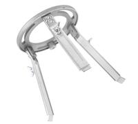 Toyvian Soporte de calentamiento químico trípode de aleación de aluminio ajustable para laboratorios escolares y experimentos de ciencia