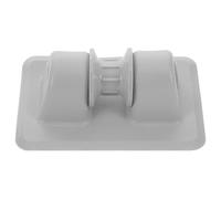 Toyvian Soporte de fijación para Motor de Barco: Soporte Fijo para Kayak, Bote Inflable, Hebilla, Soporte para Motor de hélice, Asiento, Motor fueraborda, Hebilla, Gris