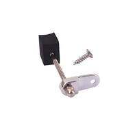 Toyvian Soporte de Montaje del Golpeador Uso Práctico y Alto Rendimiento con Cojín Esponjoso Negro y Estructura de Acero Plata Modelo Qf02 para Guitarra Eléctrica