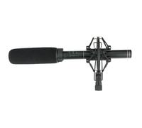 Toyvian Soporte de Reducción de Micrófono para Condensador Ángulo Ajustable Protección del Cuerpo del Micrófono y Montaje Estable Adecuado para Grabación de Voz y Radiodifusión en Estudio